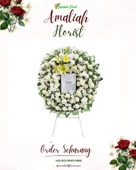 Krans Bunga Duka Petiga